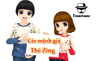 Tìm hiểu các mệnh giá thẻ Zing và cách nhận biết cho gamer Việt